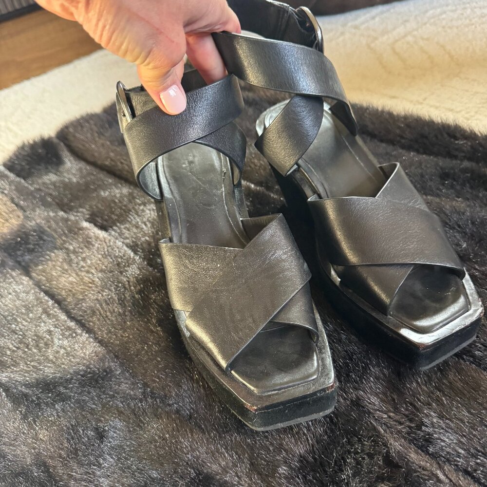 Rag and Bone Chunky sandal - ankle wrap